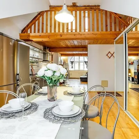 Utulny A Prostorny Podkrovni S Krbovymi Kamny