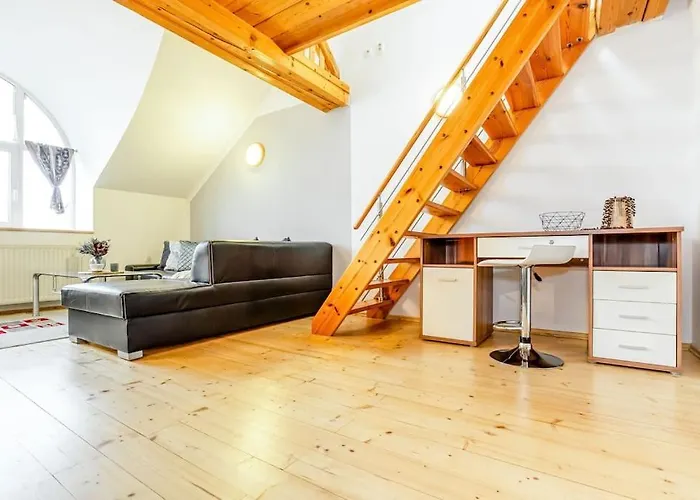 Utulny A Prostorny Podkrovni S Krbovymi Kamny Apartament *