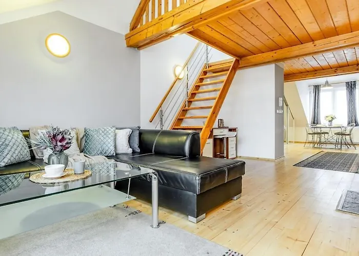 Utulny A Prostorny Podkrovni S Krbovymi Kamny Apartament Czeskie Budziejowice